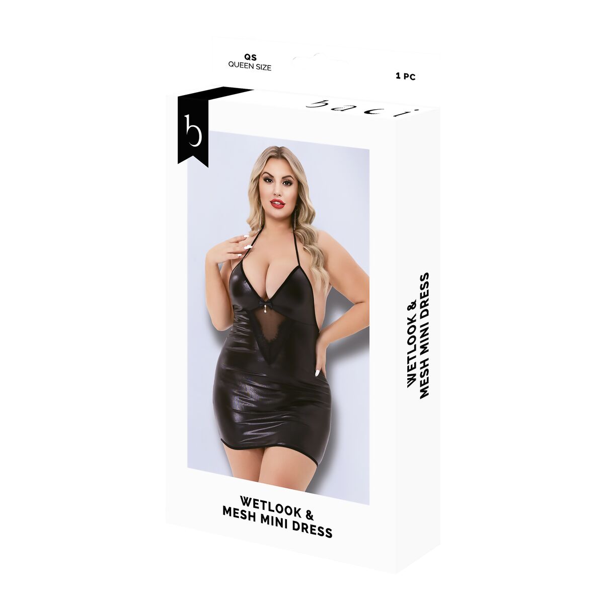 Vestido Baci Lingerie Preto